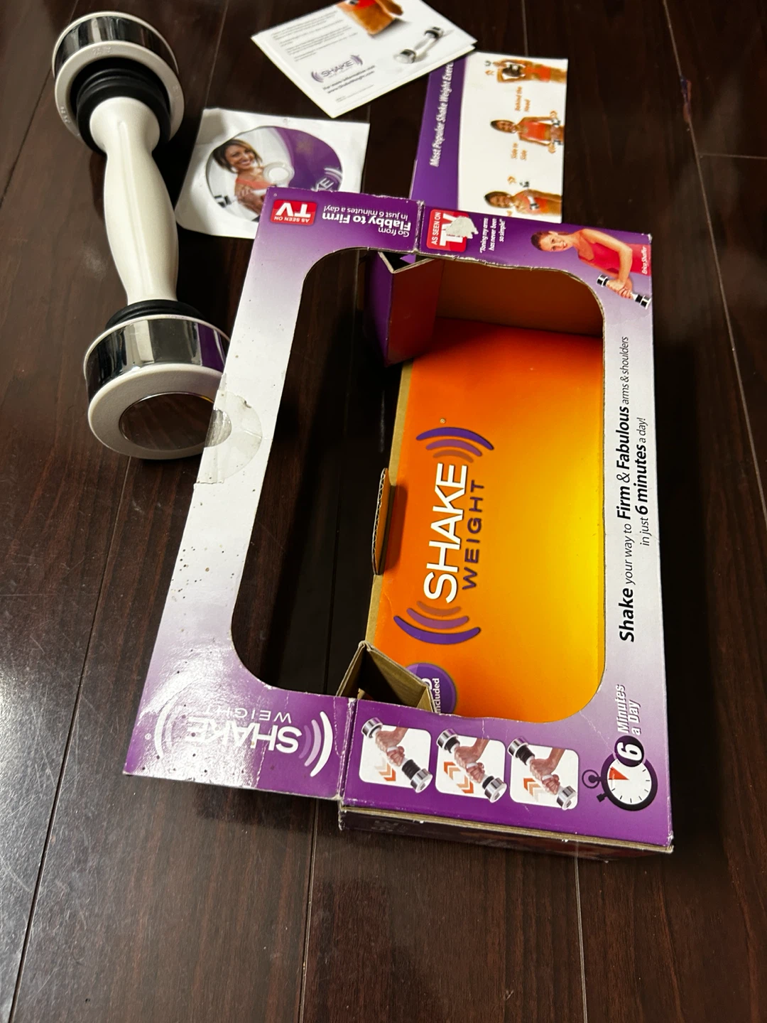 Shake Weight Dumbbell with Exercise Guide and DVD - photo 2