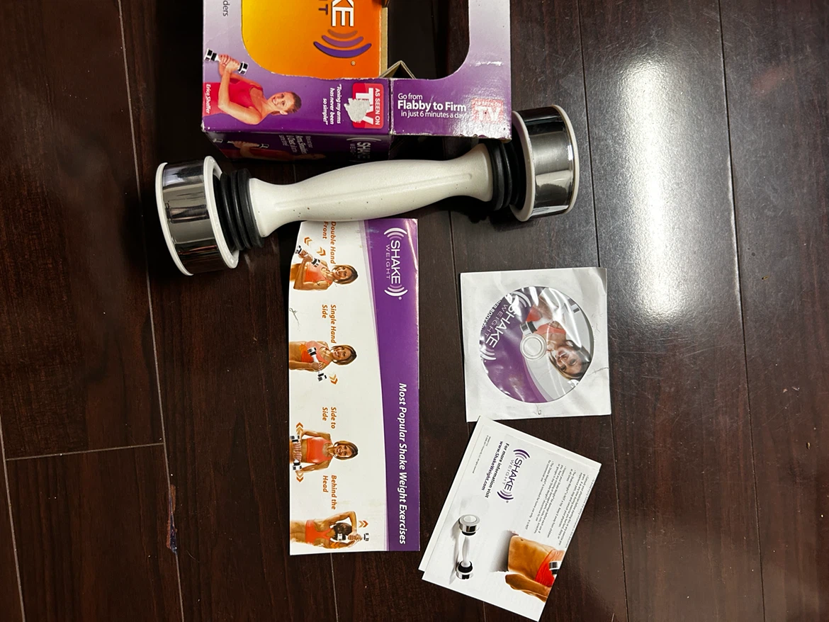 Shake Weight Dumbbell with Exercise Guide and DVD - photo 4