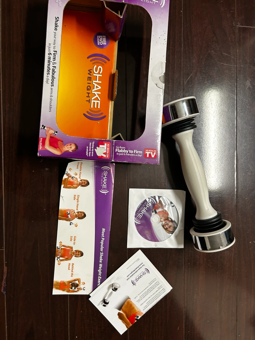 Shake Weight Dumbbell with Exercise Guide and DVD - photo 5