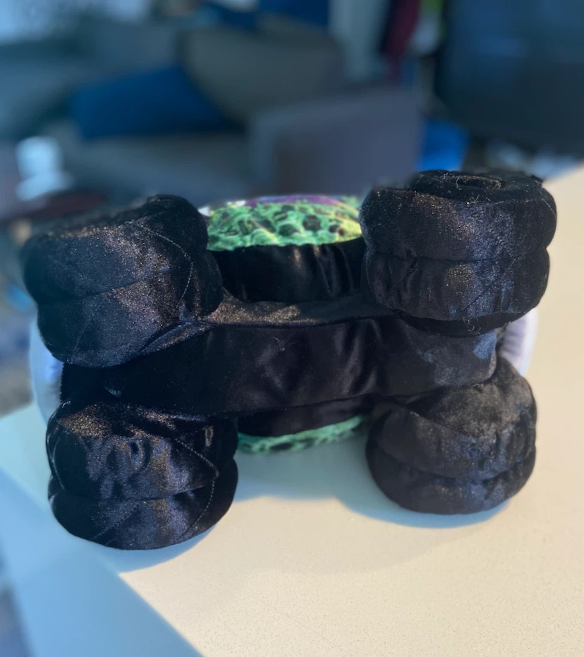 EUC Monster Jam Grave Digger Plush Truck - photo 3