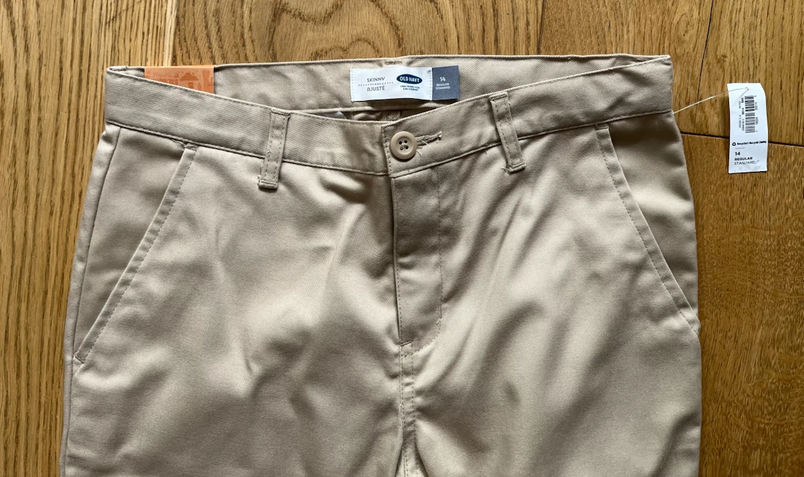 Back to school…Old Navy Skinny Khaki Pants - Size 14 - photo 2