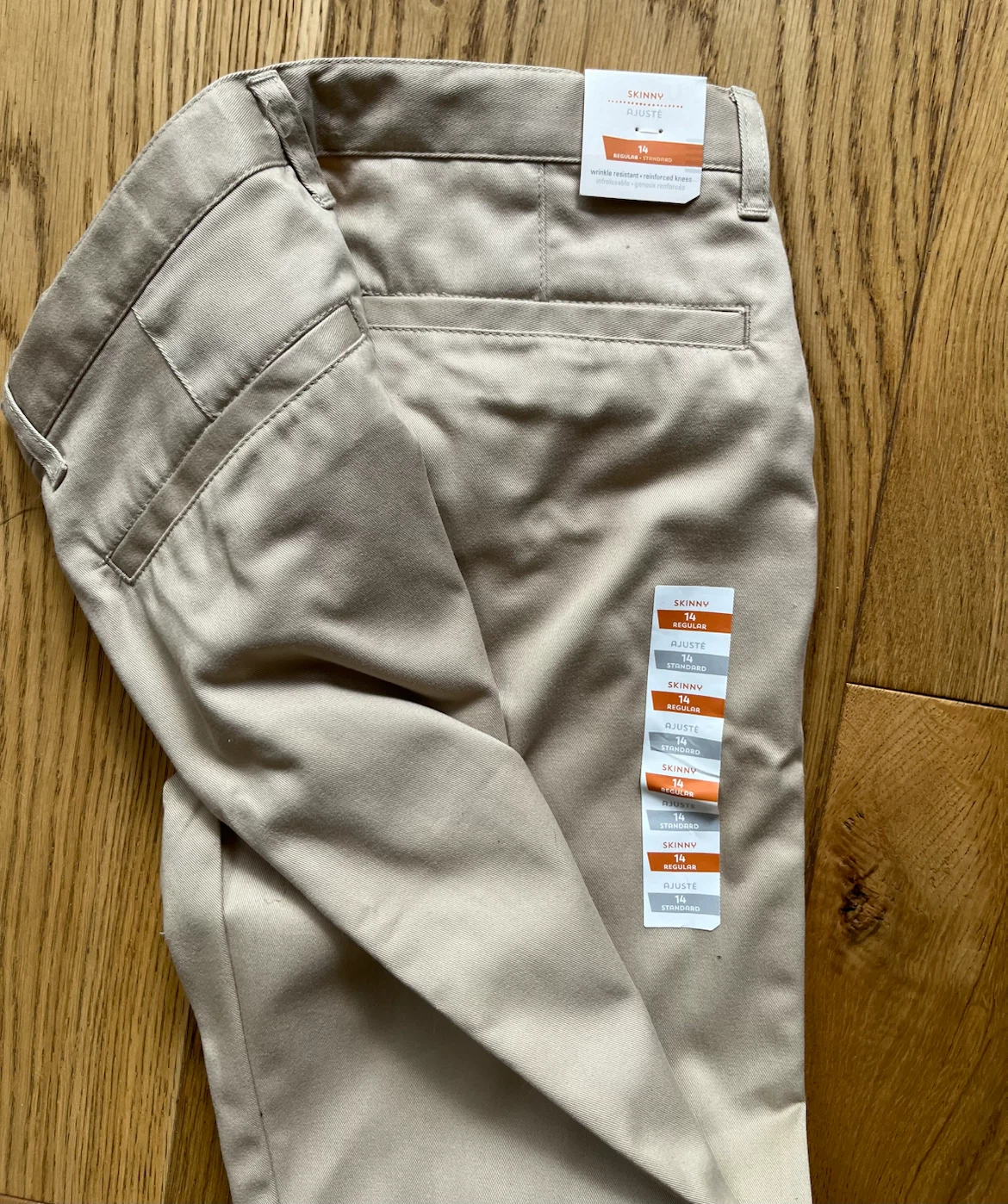 Back to school…Old Navy Skinny Khaki Pants - Size 14 - photo 3