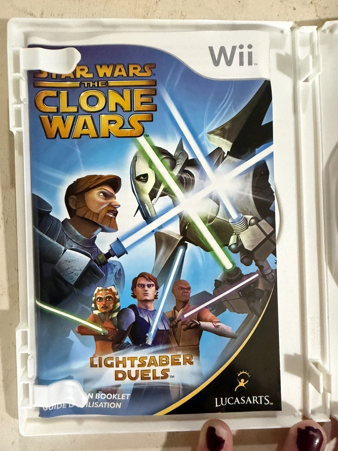 Star Wars Clone Wars Lightsaber Duels Wii (Complete CIB) - photo 3