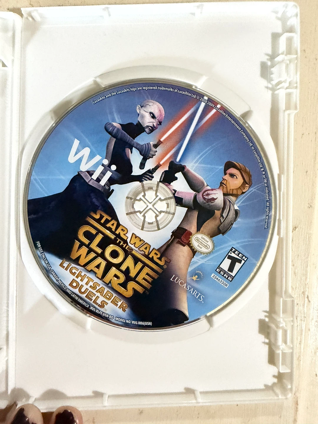 Star Wars Clone Wars Lightsaber Duels Wii (Complete CIB) - photo 4