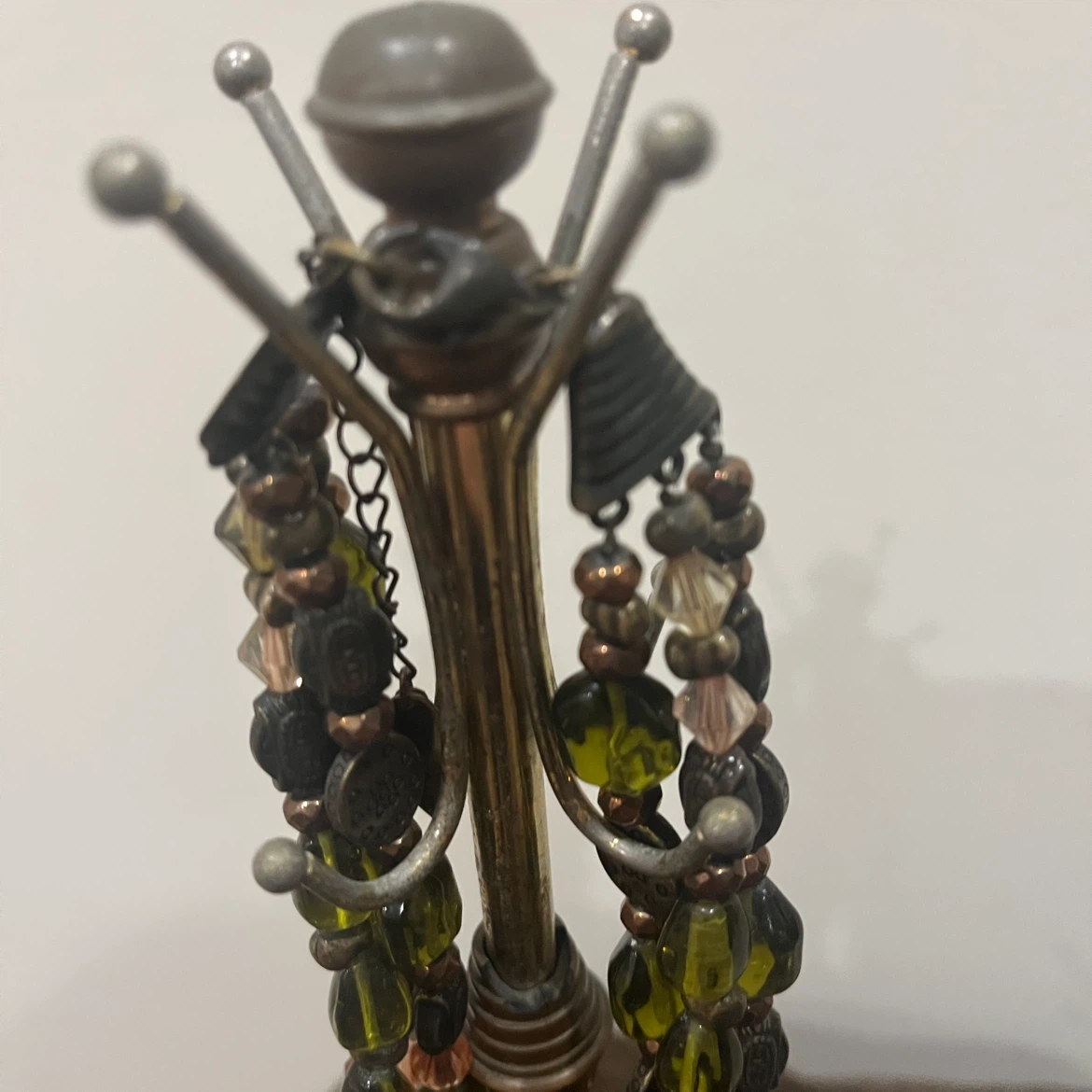 Multi-strand glass Beaded Necklace - photo 2