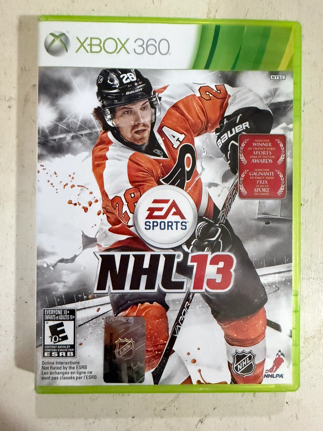NHL 13 Xbox 360 (Complete CIB Tested)