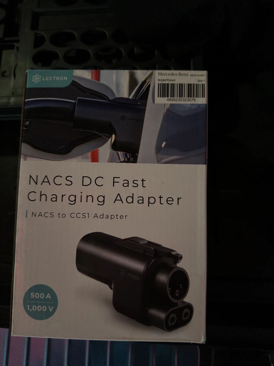 Lectron NACS to CCS1 DC Fast Charging Adapter