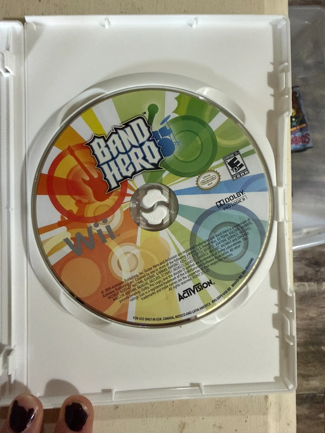 Band Hero Nintendo Wii (Complete CIB Tested) - photo 4