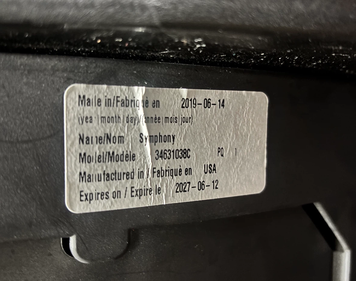 CAR SEAT - Evenflo Symphony All-in-One Convertible - photo 2
