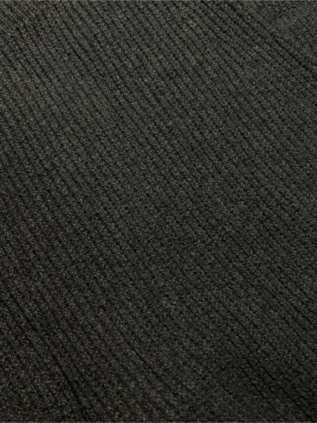 GAP Ribbed Knit Wide-Leg Pants (Charcoal Grey) - Medium - photo 2