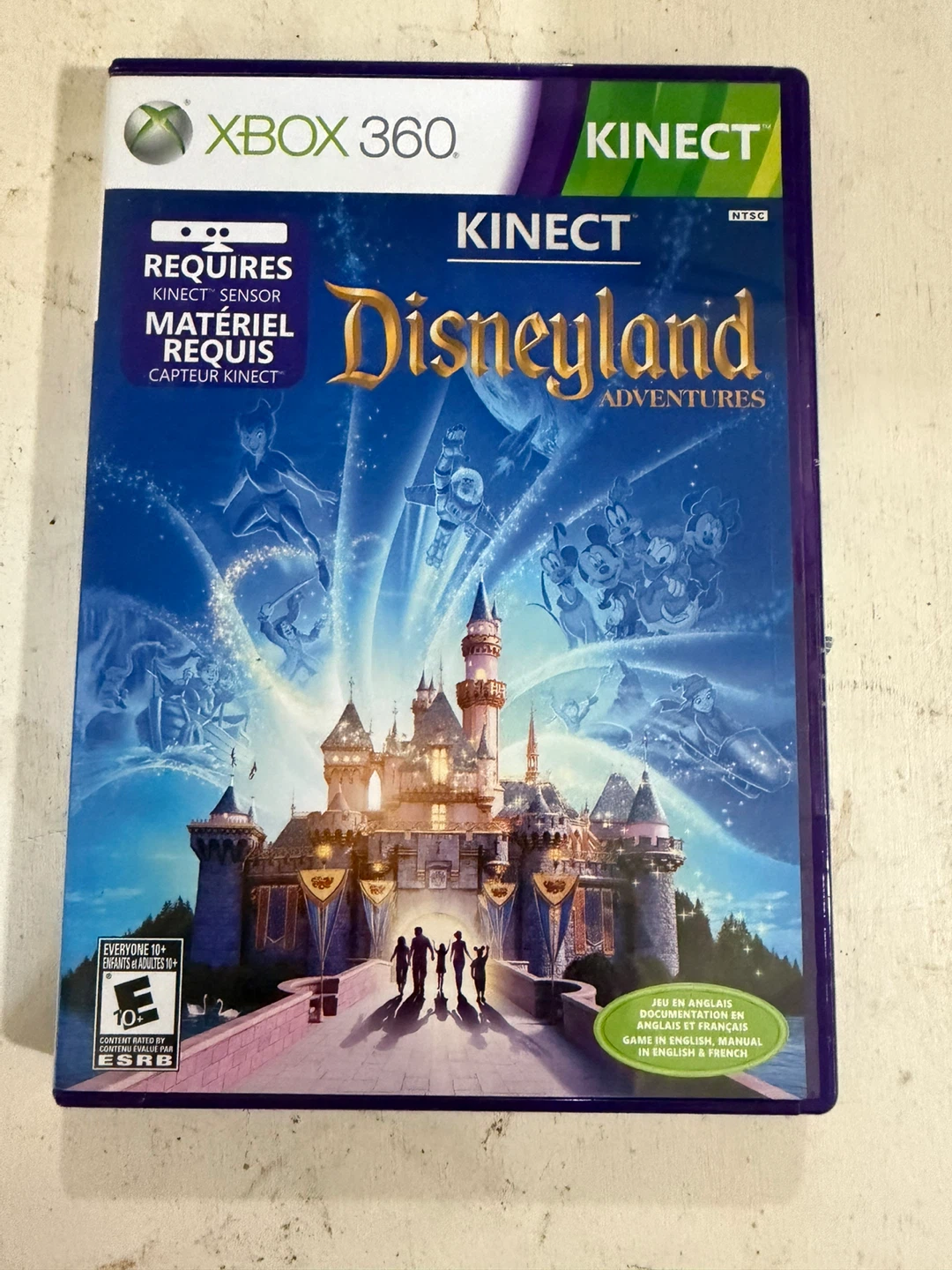 Kinect Disneyland Adventures Xbox 360 (Complete CIB)