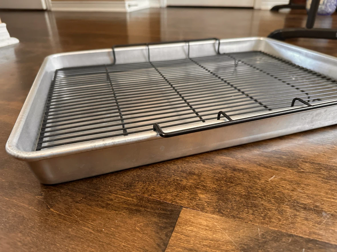Nordic Ware Baking Sheet with Cooling Rack - photo 3