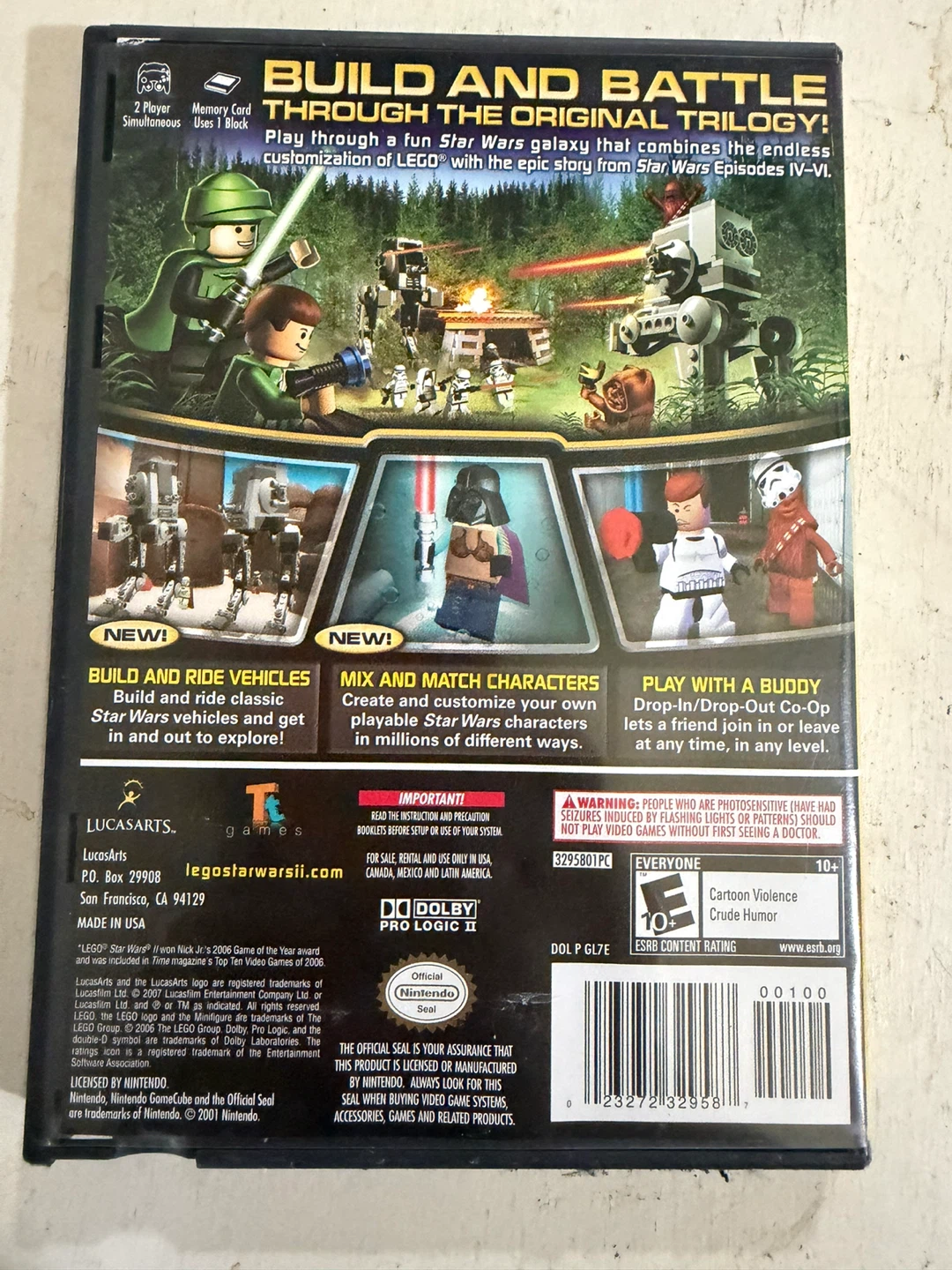 LEGO Star Wars II Original Trilogy GameCube (Complete CIB) - photo 2