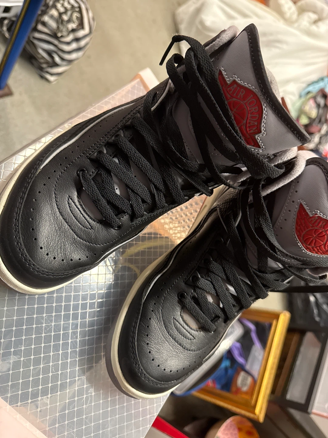 Nike Air Jordan 2 Retro Sneakers size 7 y - photo 2