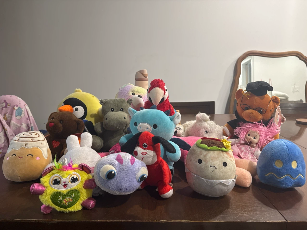 Assorted Plush Stuffed Animals Lot