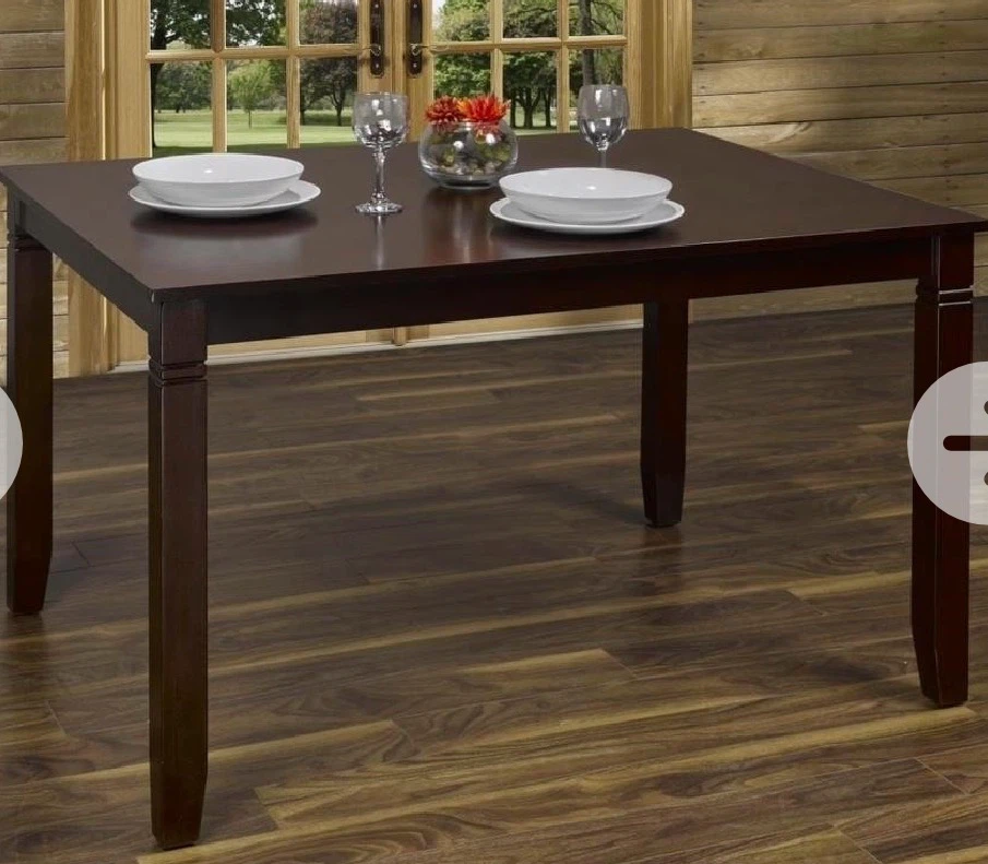 Free delivery: Black Dining Set – Table + 4 Chairs - photo 4