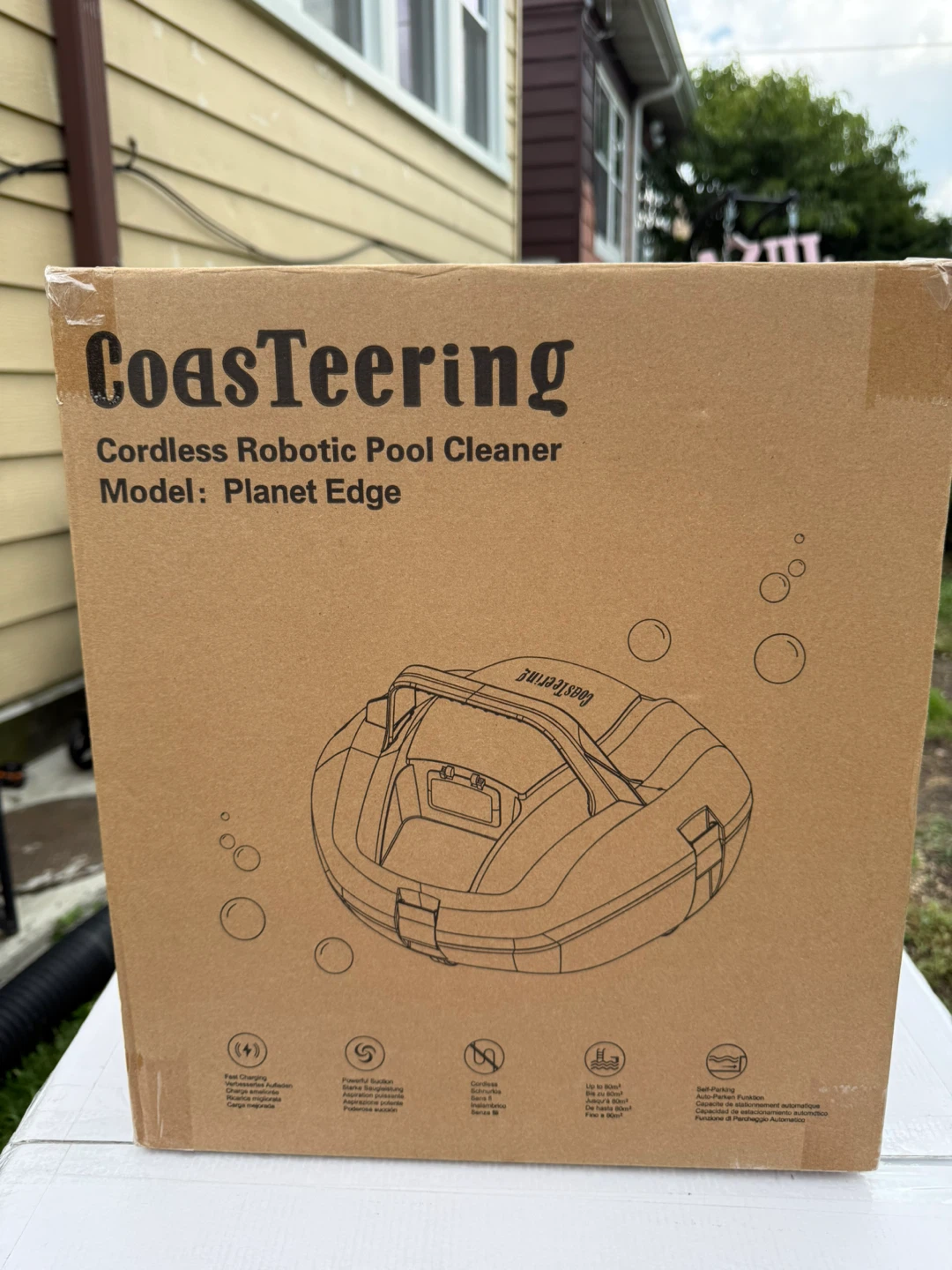 CoastSteering Planet Edge Cordless Robotic Pool Cleaner