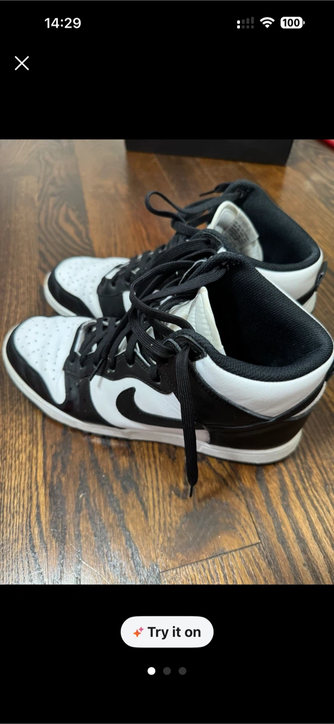 Classic Nike travel shoes. 98