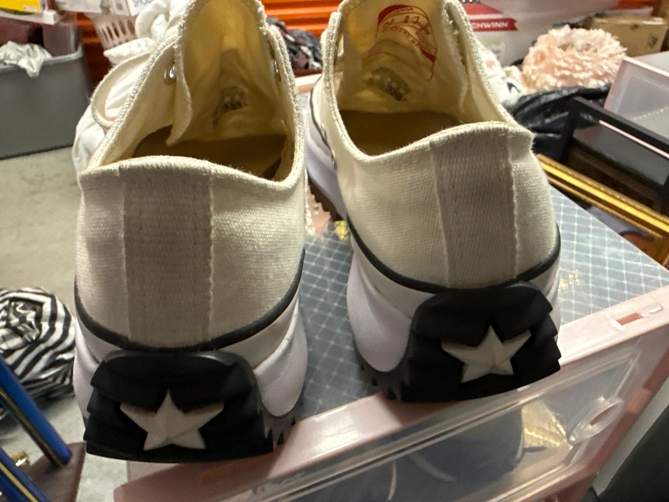 Converse Run Star Hike Canvas Platform Sneakers - photo 4