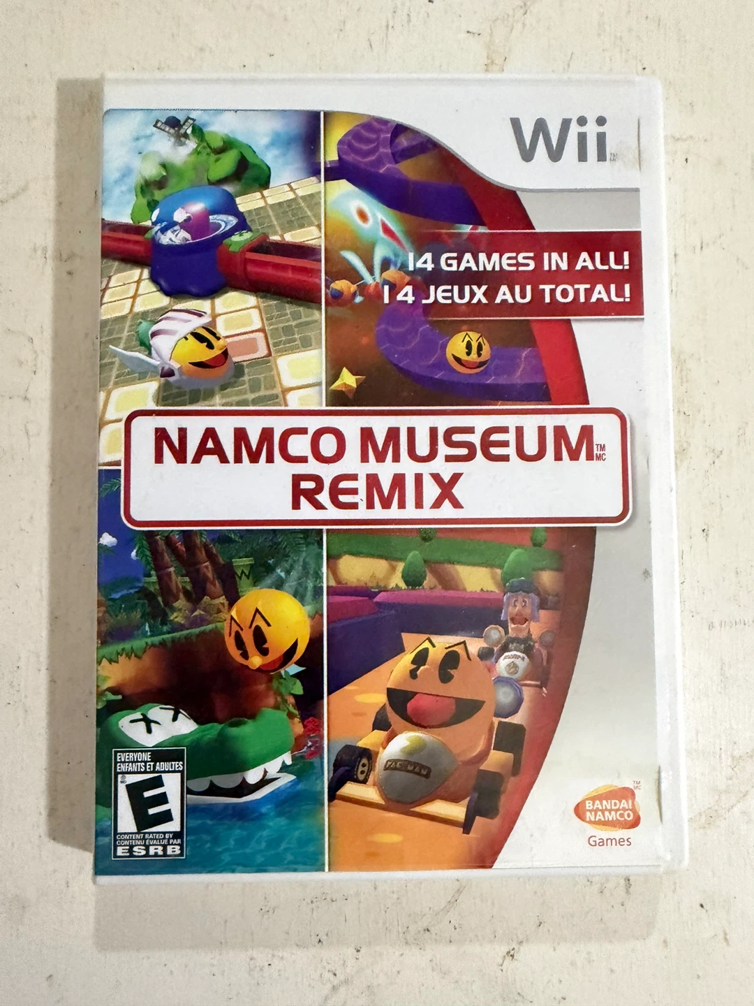Namco Museum Remix Nintendo Wii (Complete CIB 14 Games)