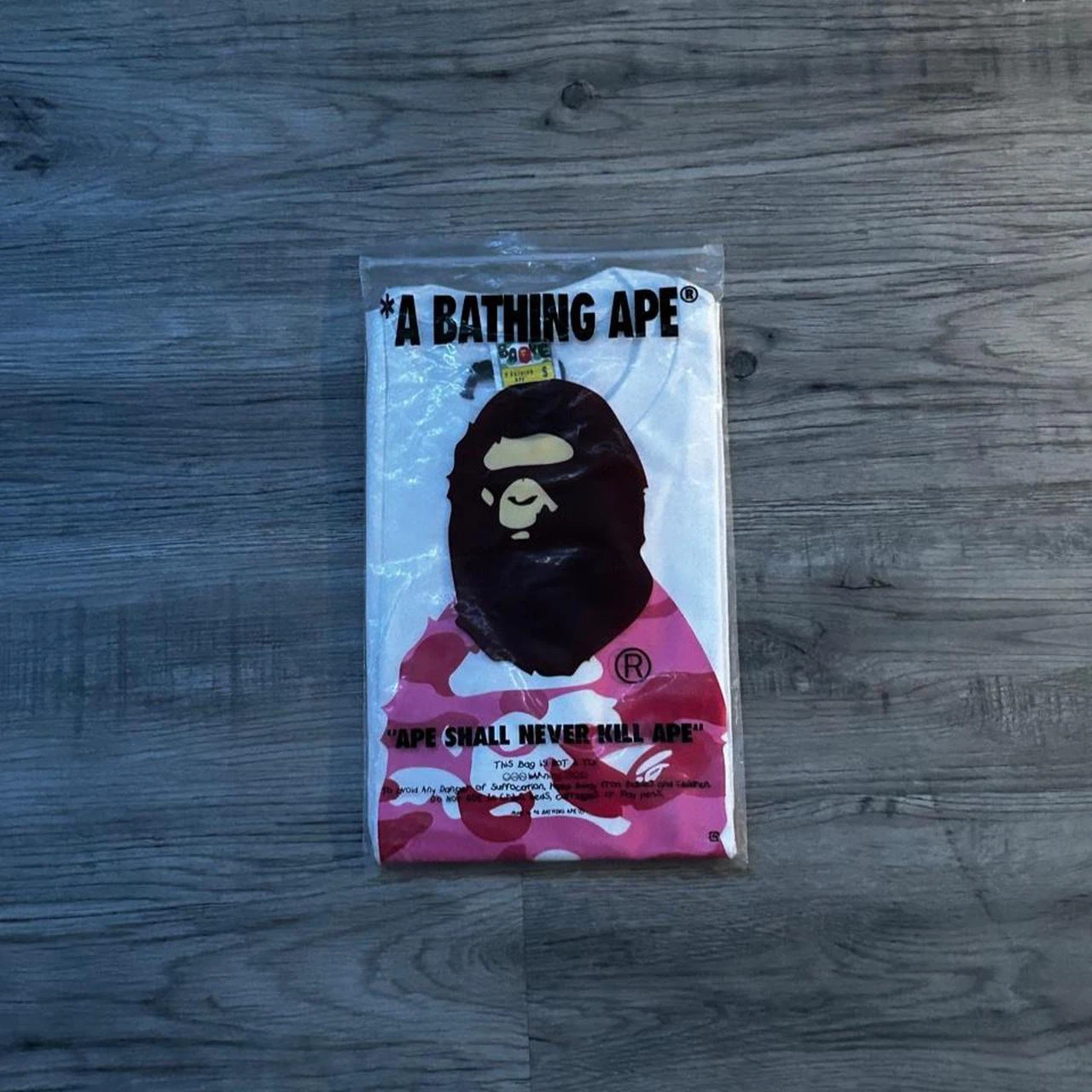 🐵 Pink BAPE Head Tee 🎀 - photo 2