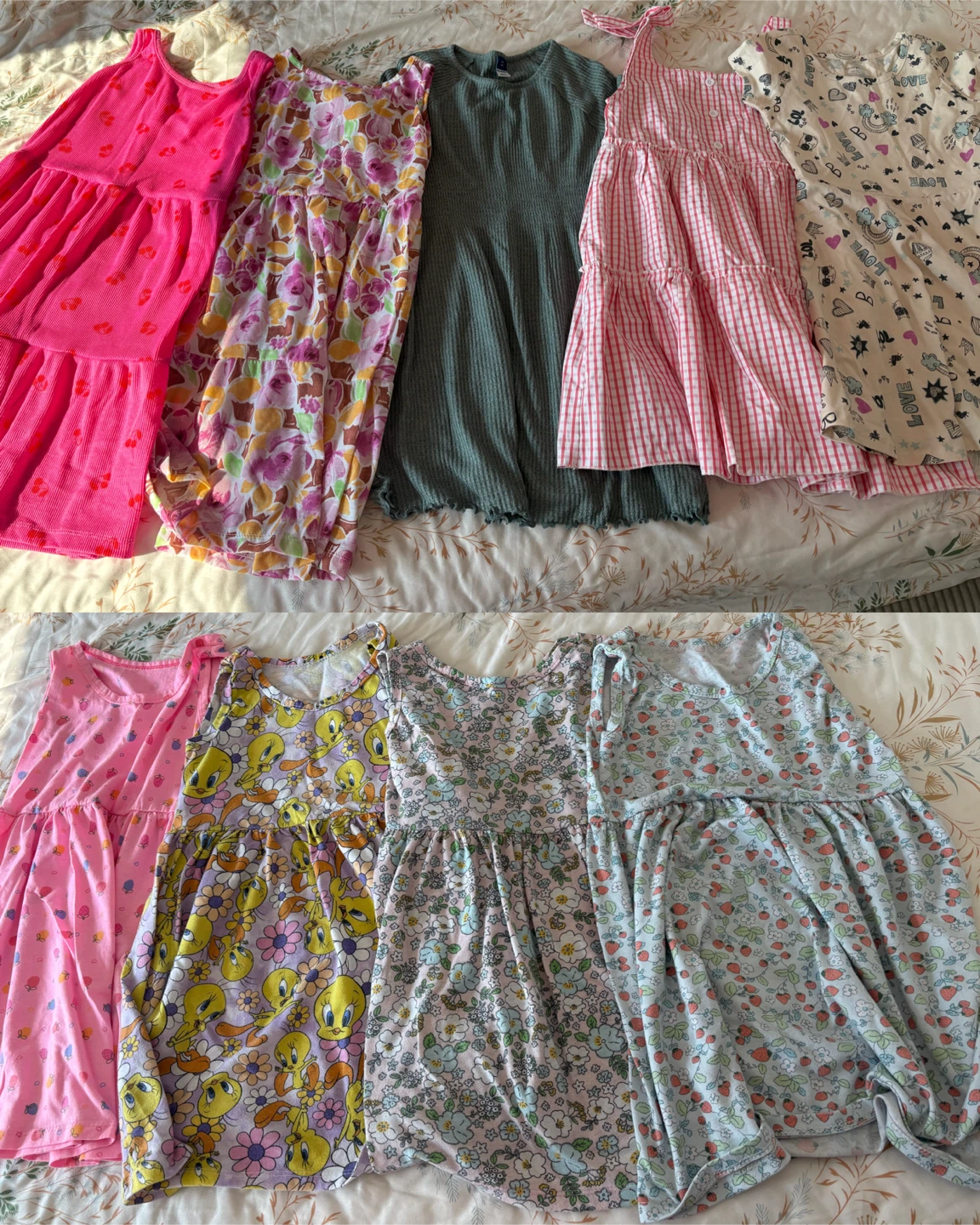Girls' Dresses Bundle - Various Prints