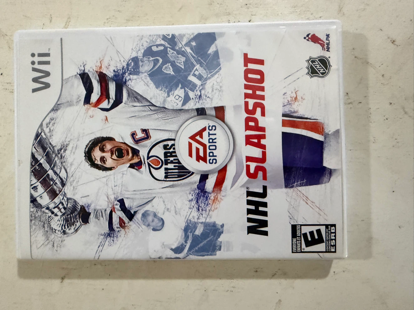 NHL Slapshot Nintendo Wii (Case + Disc - Wayne Gretzky)