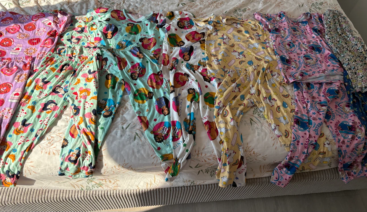 Kids Pyjama Set Bundle (Encanto, Frozen, Unicorns)