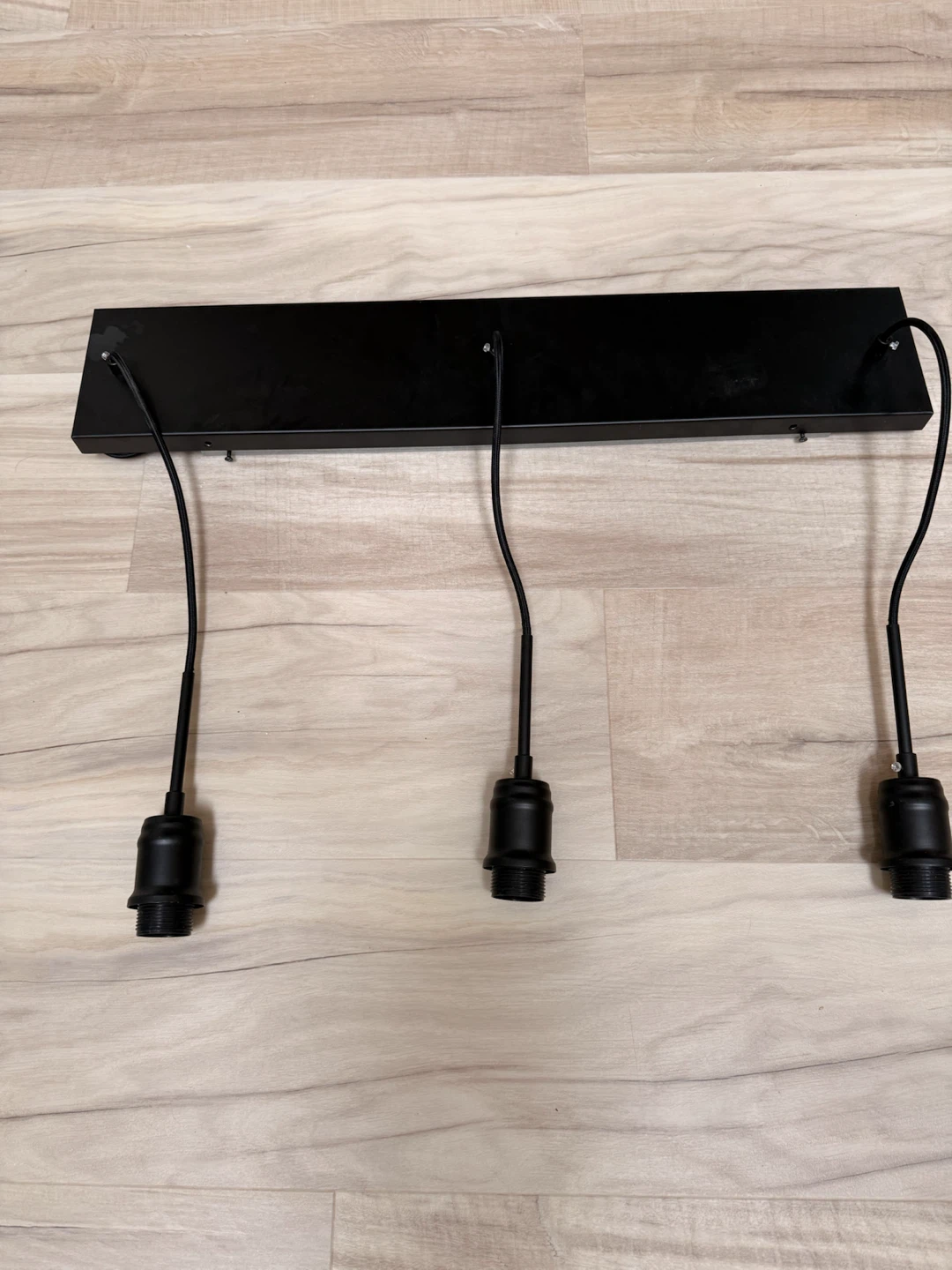 Black 3-Light Pendant Chandelier - photo 2