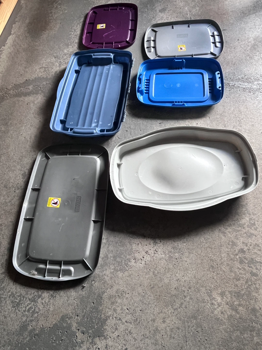 Storage bin lids - photo 3