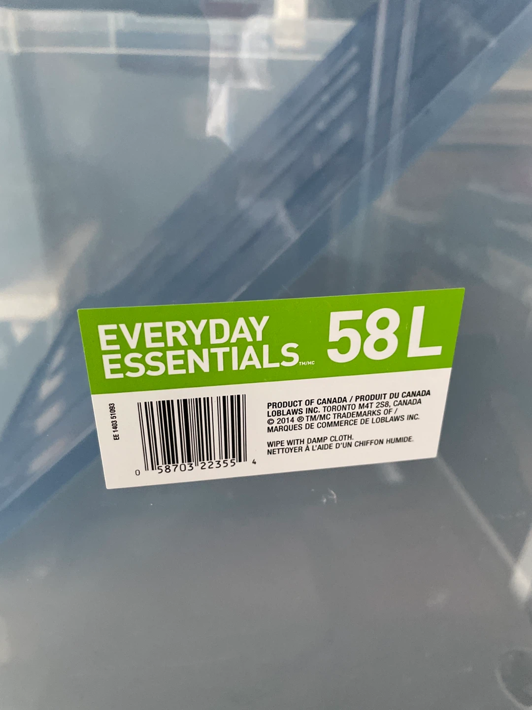 2 bins, one 30 gallon, one 58 litres - photo 4