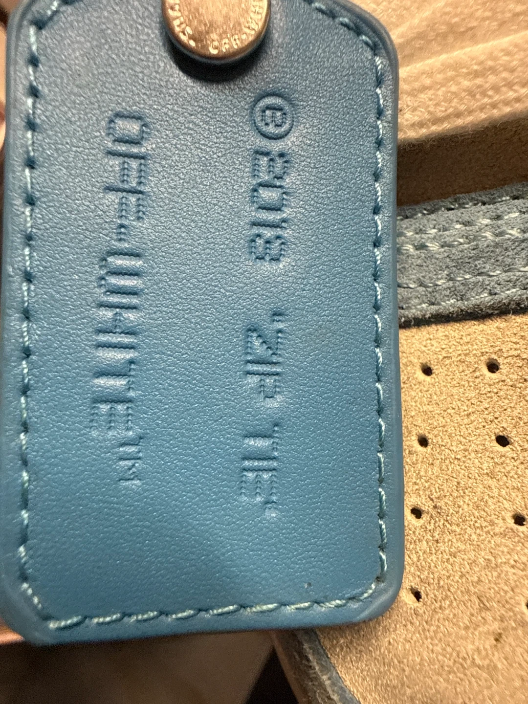 Off-White "ZIP TIE" Low Top Sneakers size 8 - photo 3