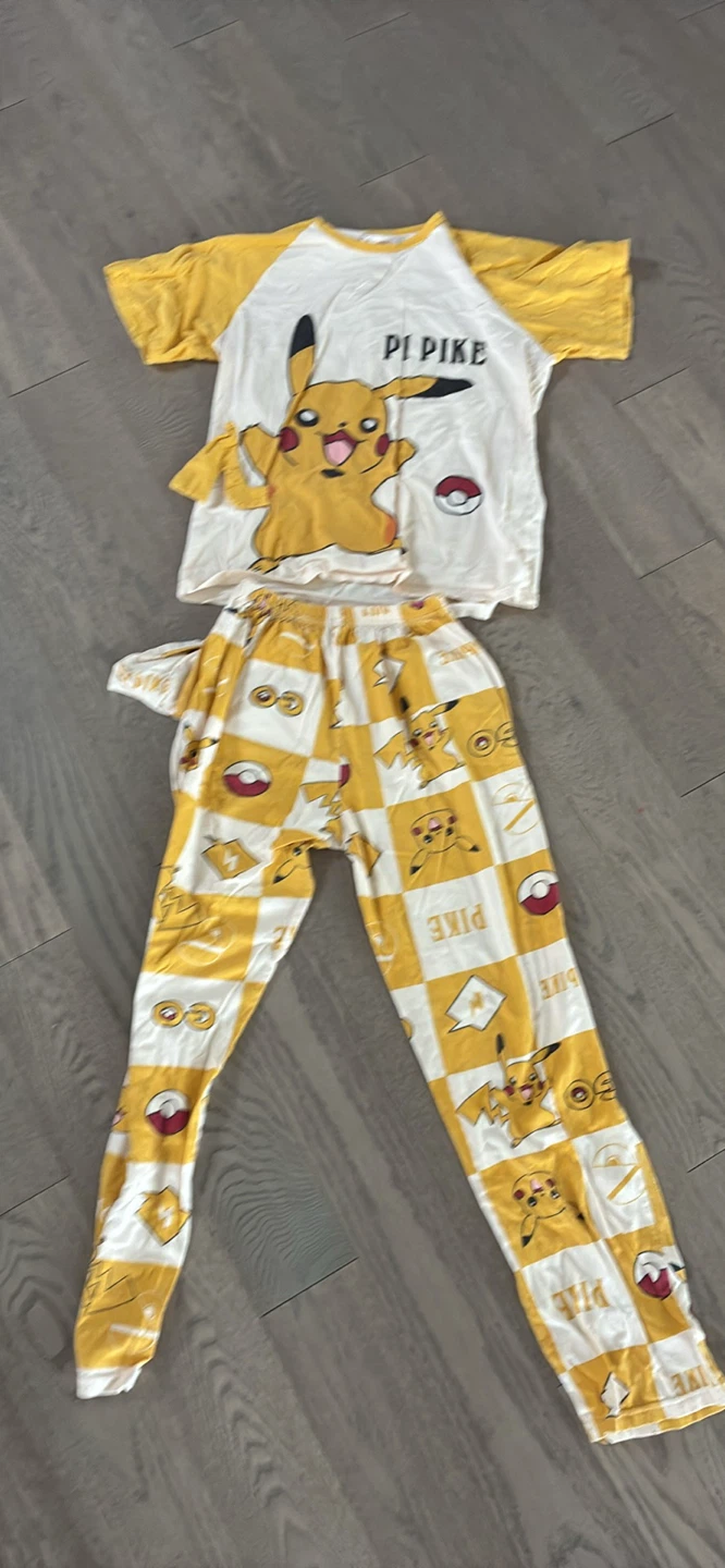 Pokemon Pikachu Pajama Set