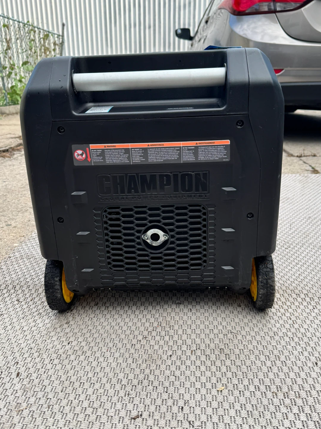 Champion 5500 Watt Inverter Generator GAS ONLY - photo 4