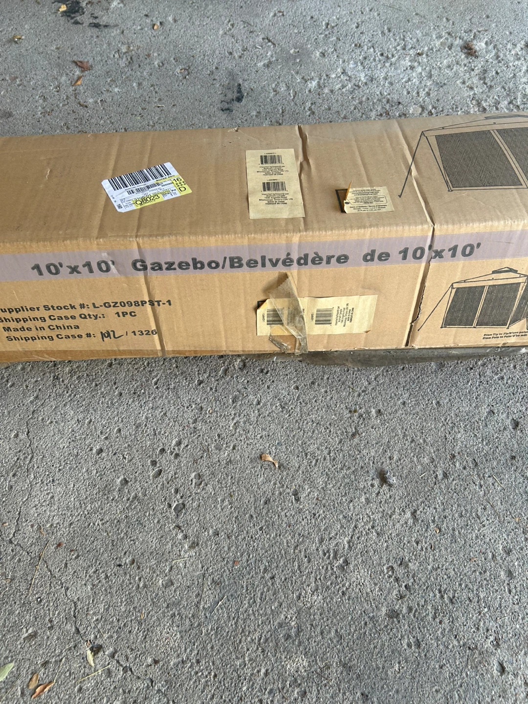 10'x10' Gazebo/Belvédère(no instructions ) - photo 2