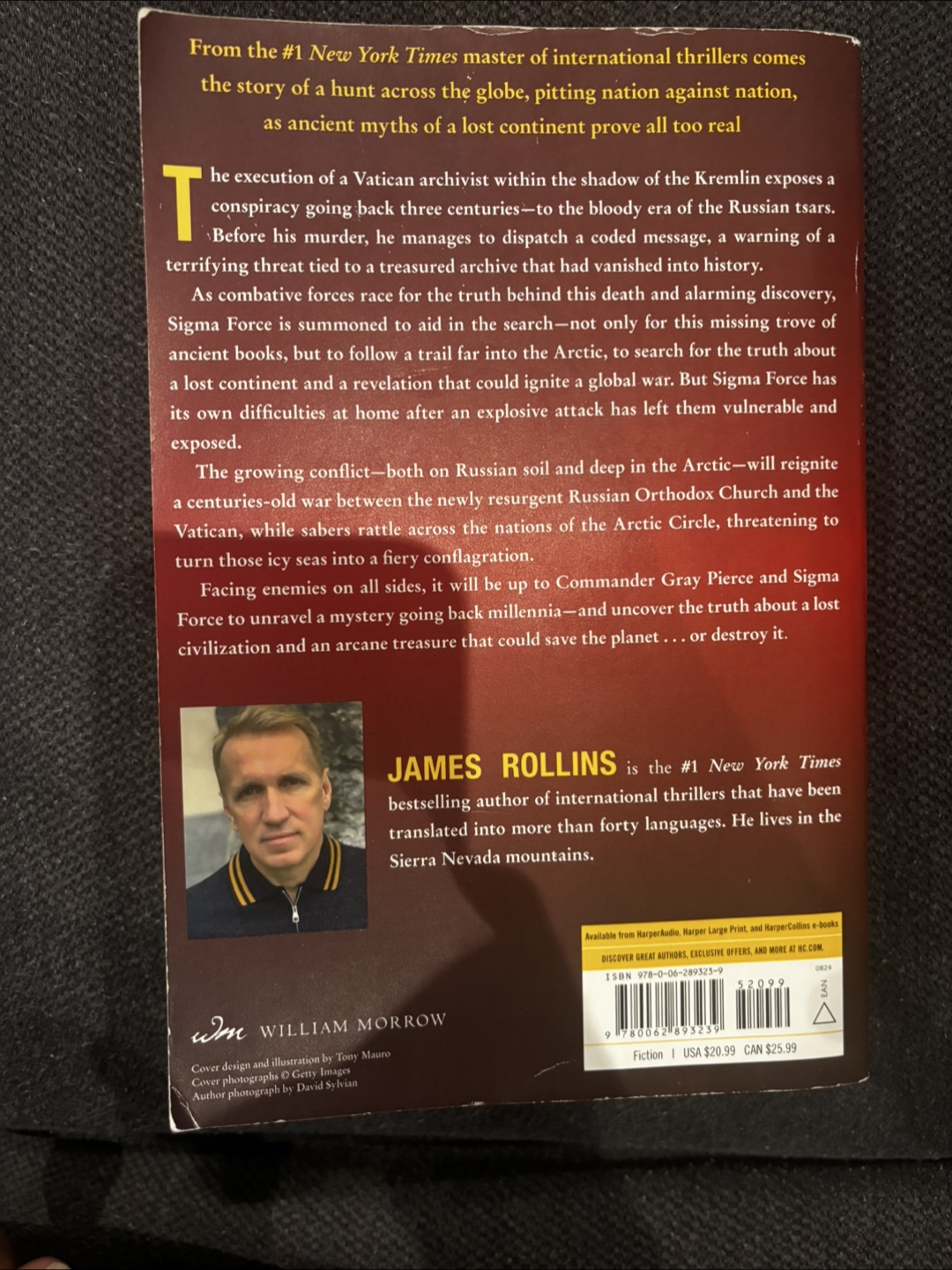 James Rollins Arkangel Book - photo 2