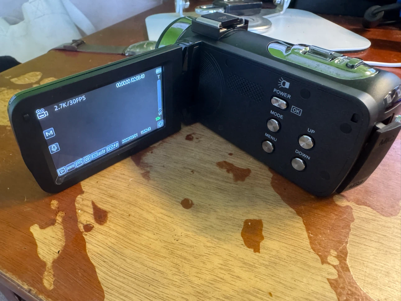 Digital Video Camera 2.7K High Definition - photo 3