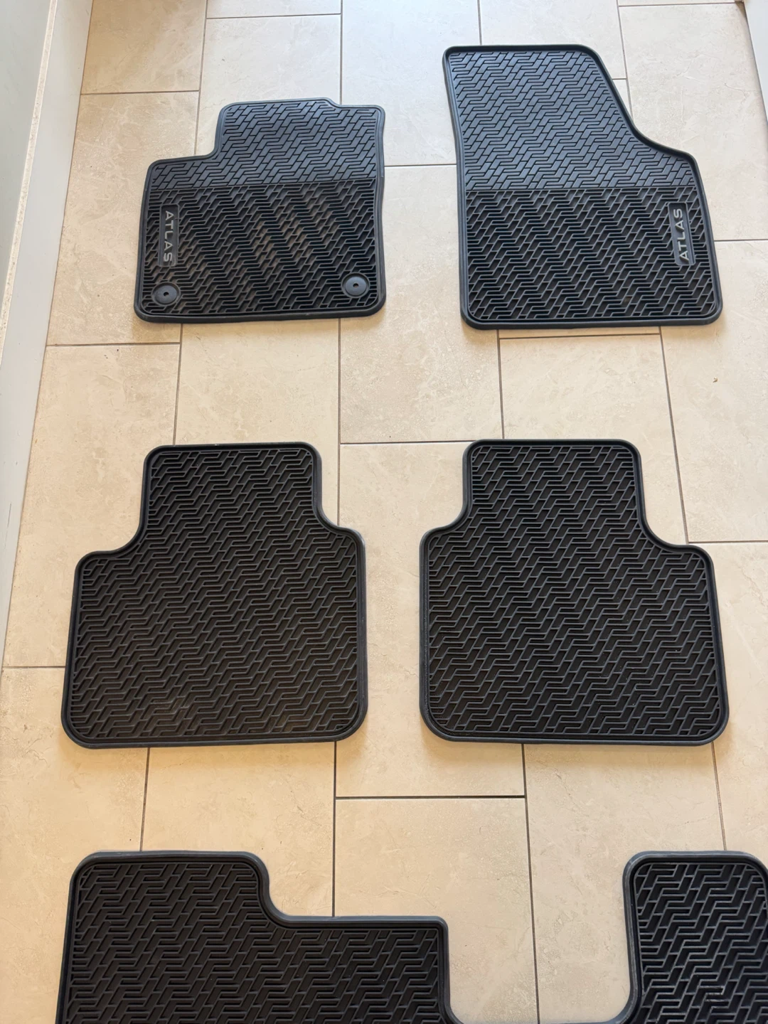 OEM Volkswagen Atlas Monster Mats – 2020–2026 - photo 3
