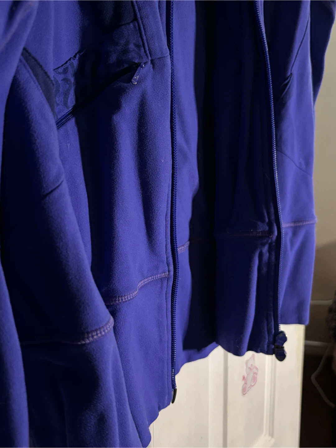 Vintage Lululemon Full-Zip Activewear Jacket - Royal Purple - photo 3
