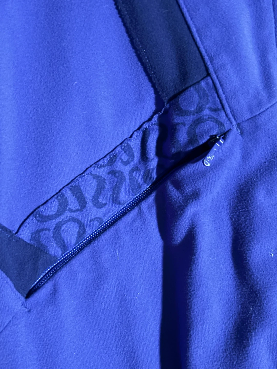 Vintage Lululemon Full-Zip Activewear Jacket - Royal Purple - photo 5