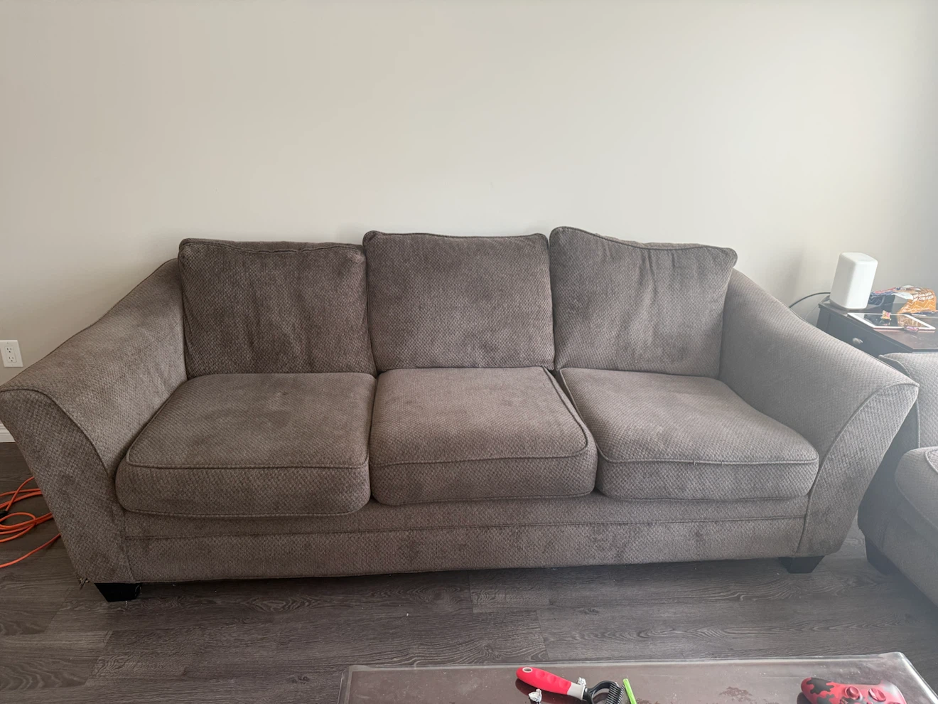 Brown Fabric Sofa - photo 5