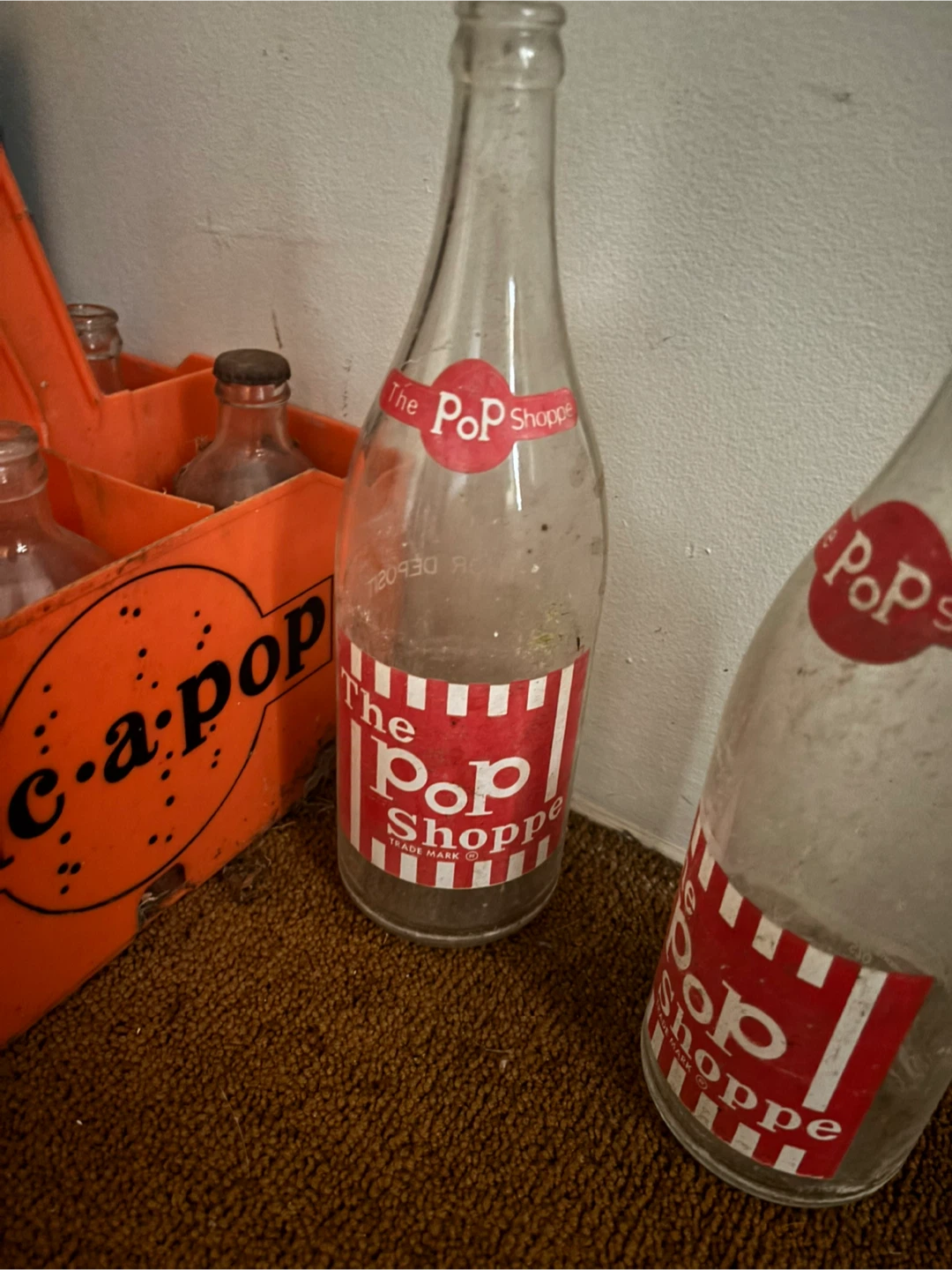 Vintage 1970s glass pic-a-pop and The Pop Shoppe bottles - photo 5