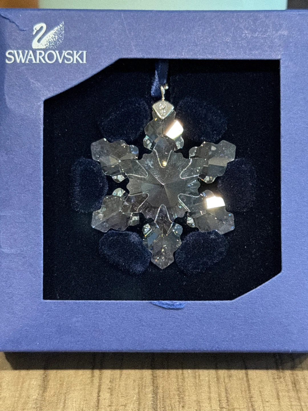 Swarovski Crystal Snowflake Ornament
