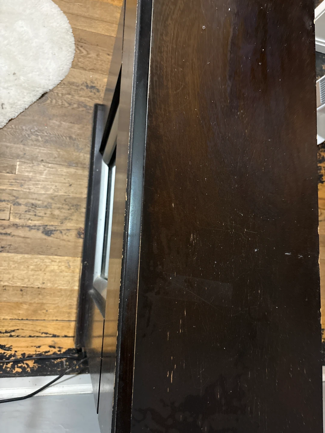 Dark Wood Electric Fireplace - photo 4
