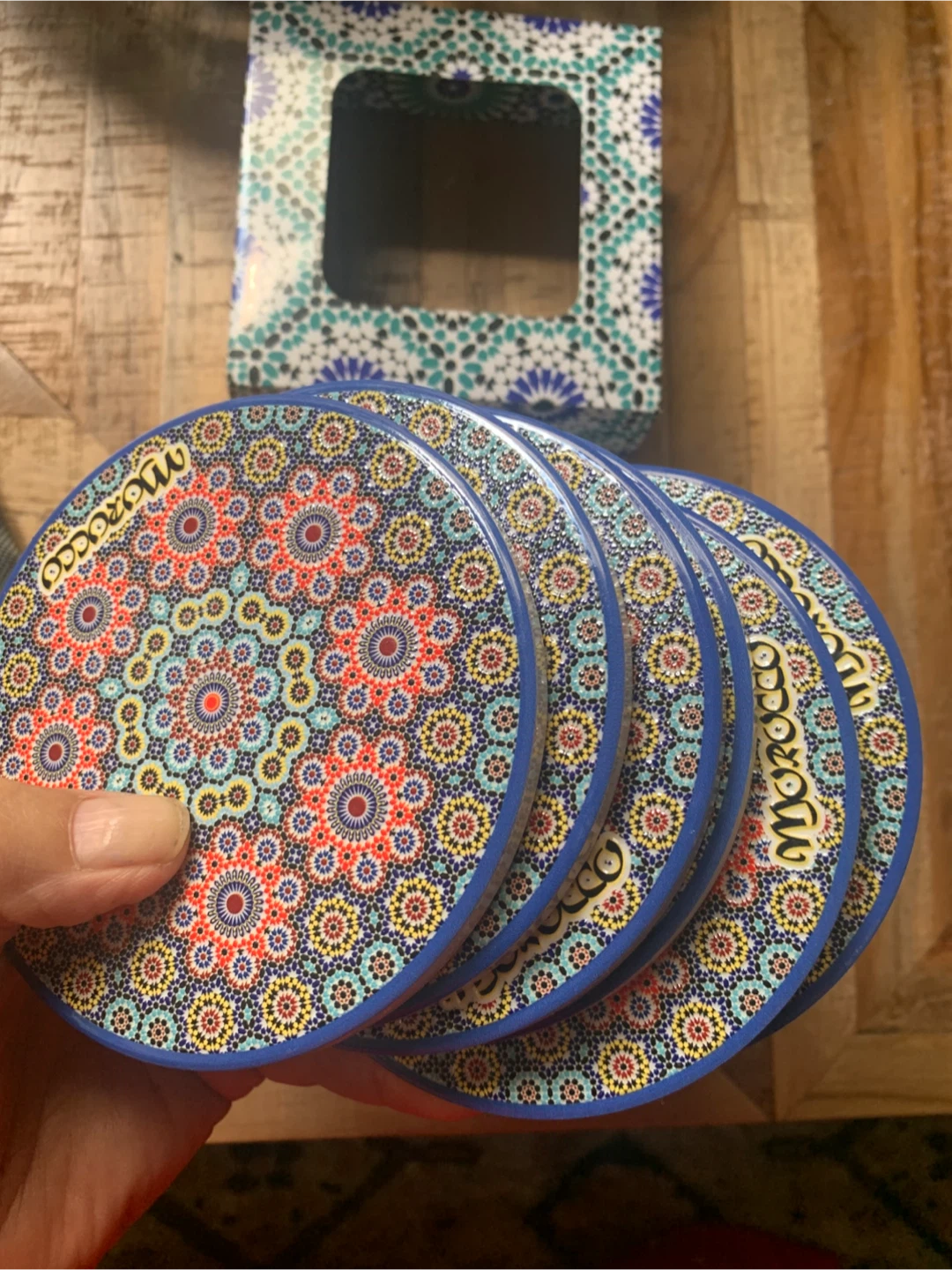 Set of 6 new Ceramics Coasters - photo 2