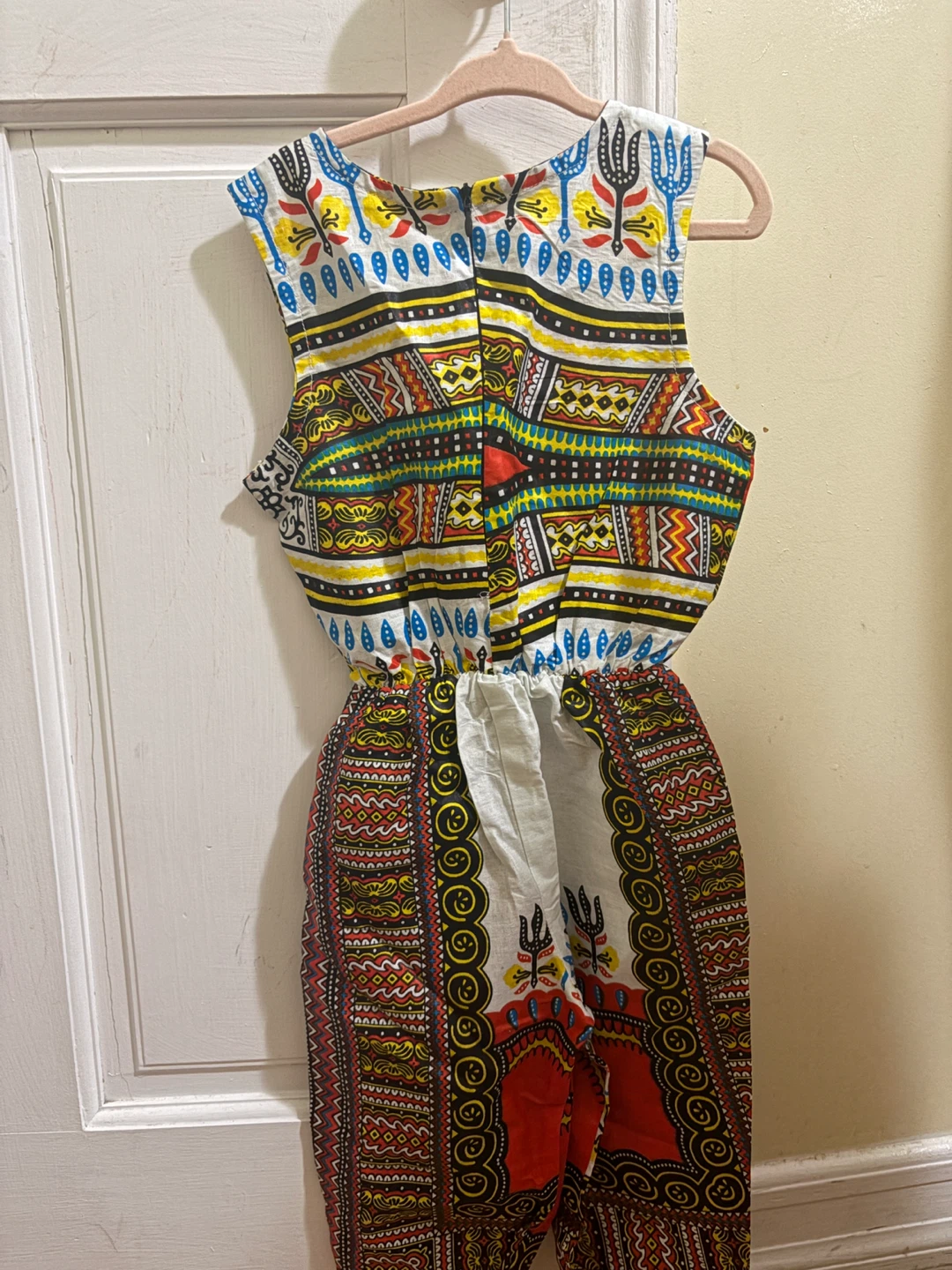 Karan Dashiki Print Jumpsuit Size 2