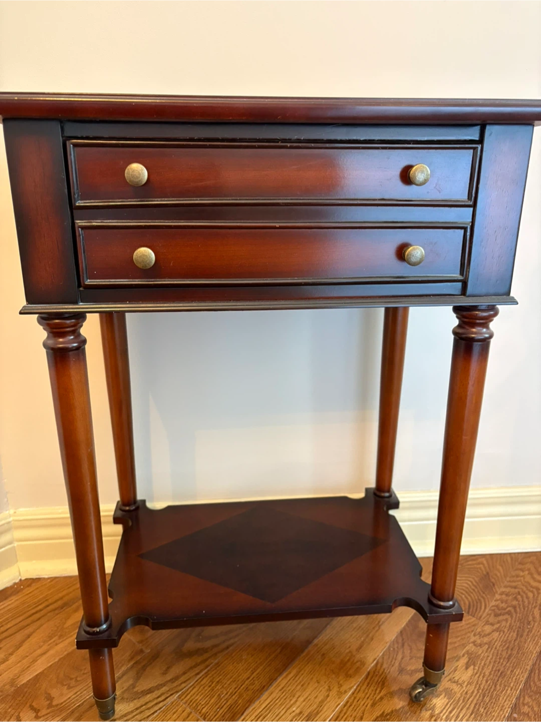 Bombay Company  Accent Table with Drawer