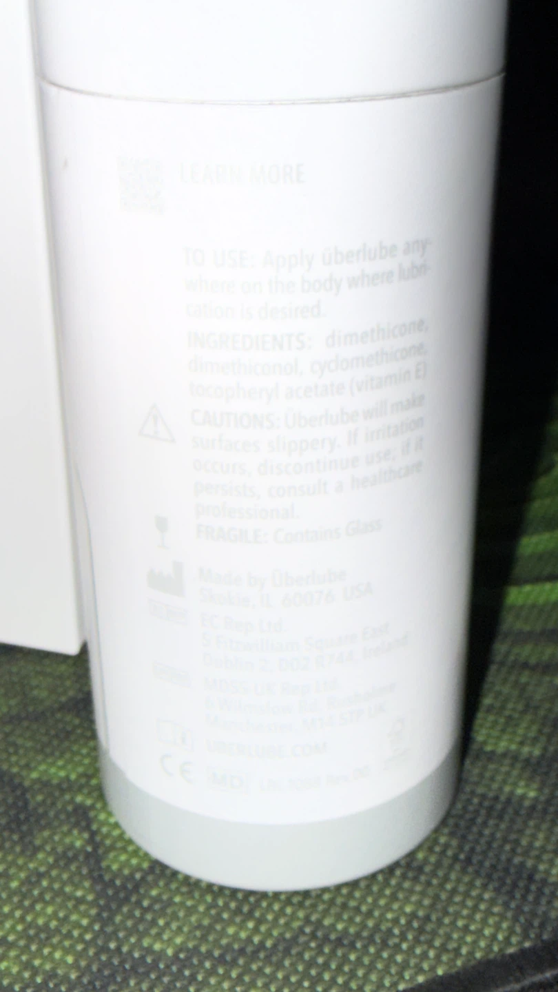 Überlube Lubricant with Reusable Travel Case and 15ml Insert - photo 4