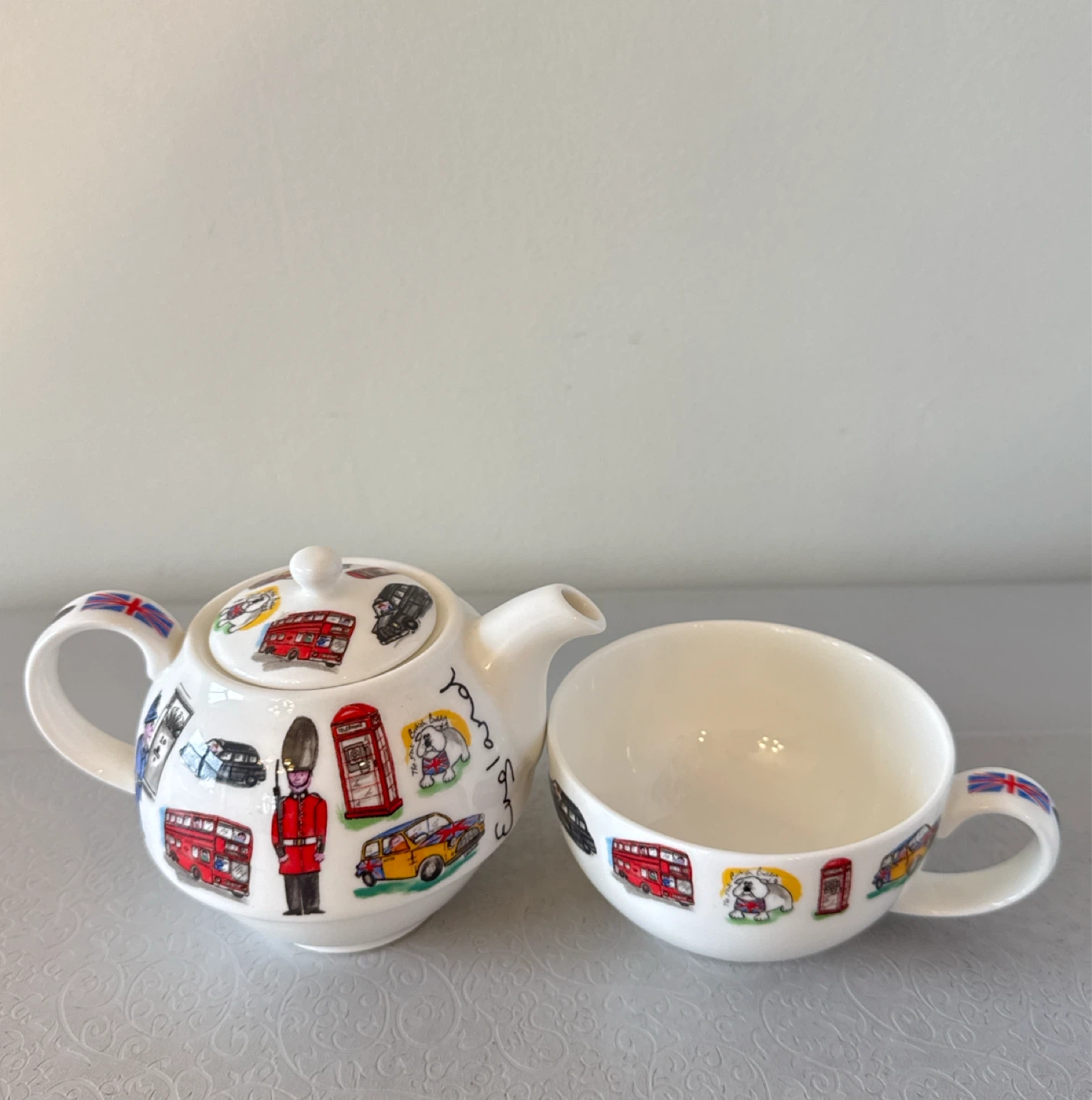 Great Britain England Tour Tea Pot & Cup Set - photo 5