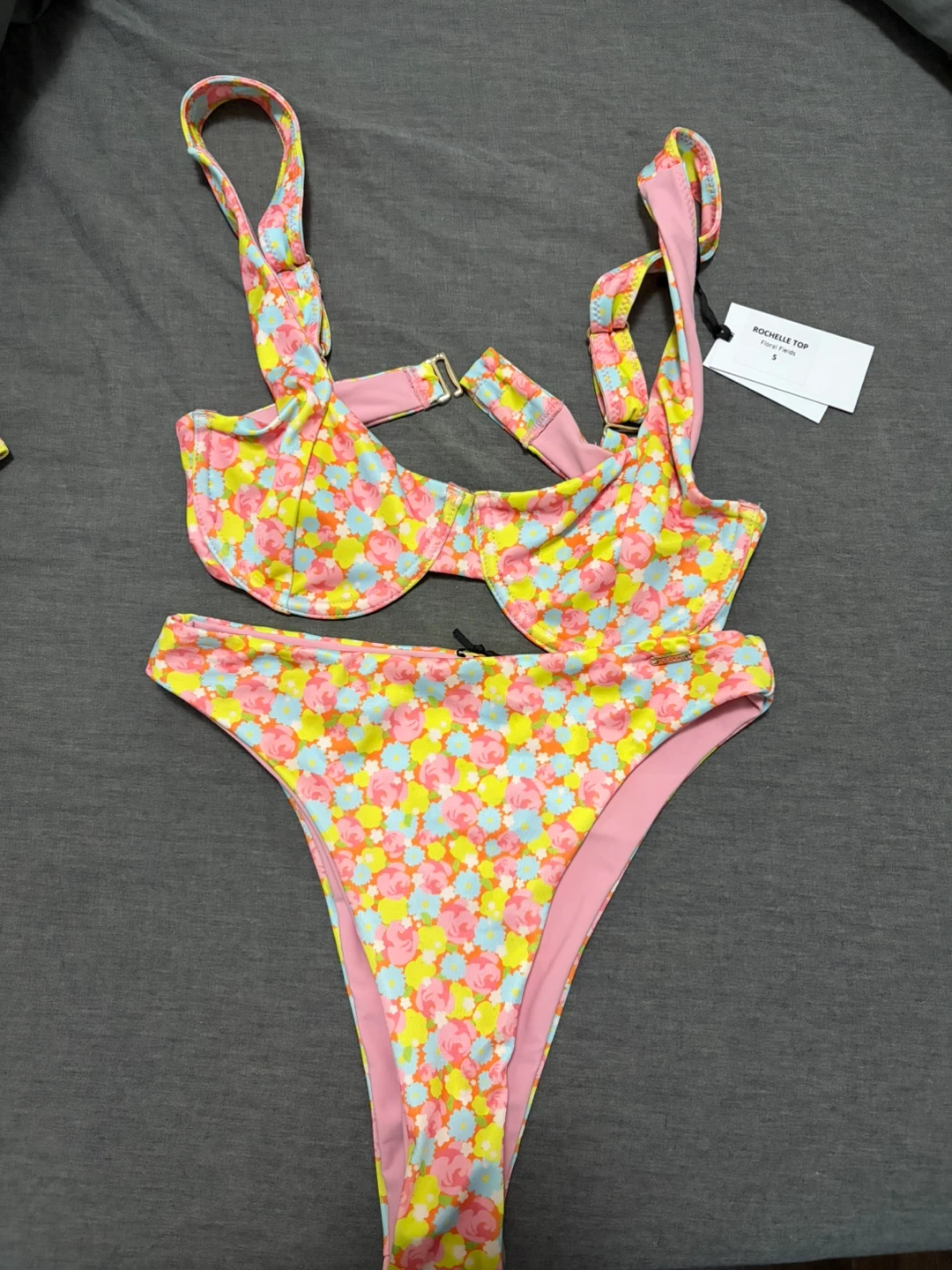 Kotomi Rochelle Small Bikini Set - Flower Garden